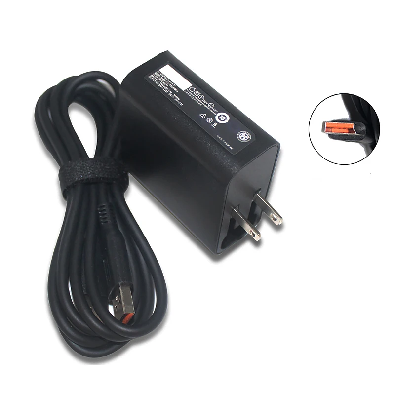 Imagem -02 - Adaptador de Alimentação ca Usb para Tablet e pc Lenovo Carregador Yoga 90013isk 900s-12isk 5a10g68679 Adl65wlg 20v 3.25a