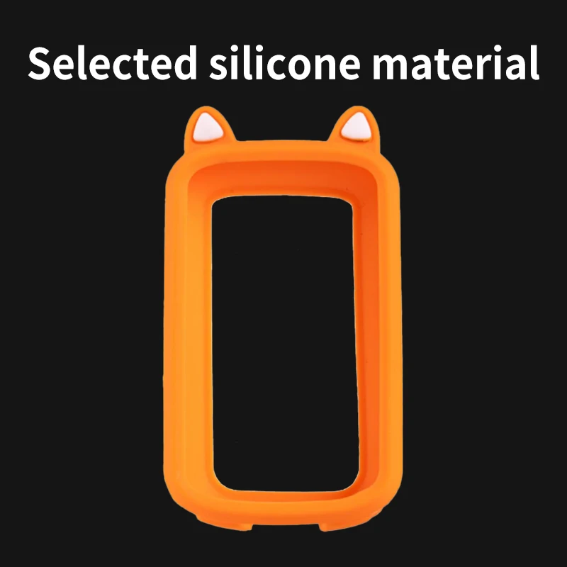 غطاء حماية من السيليكون لـ IGPSPORT BSC100Max لحماية الكمبيوتر للدراجة GPS مع فيلم شاشة #2