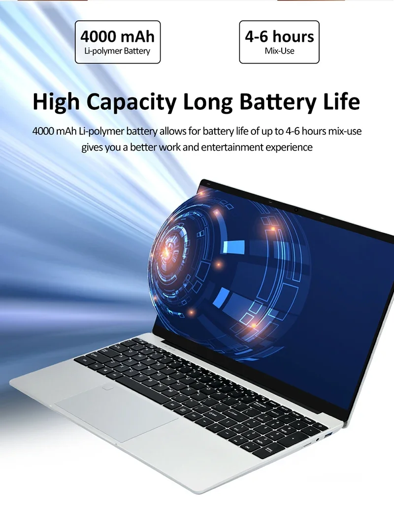 15.6インチクアッドコアビジネスノートブック,i7,j4125,j4105,n5095,n5100