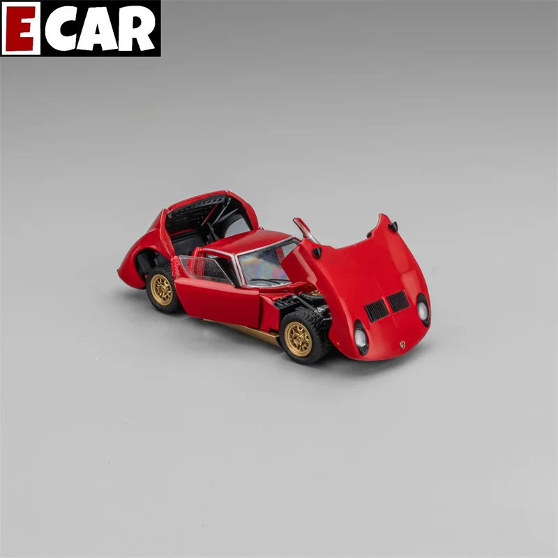 (Pre-Order) E CAR 1:64 Miura Diecast Collector's Vehicle Model Car