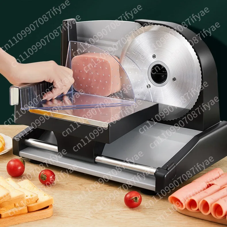 Electric meat cutter household automatic slicer mutton roll bread toast slicer