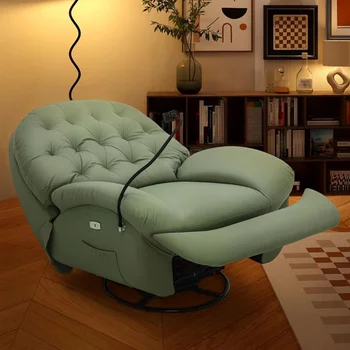 전기 의자 극장 좌석 게임용 거실 소파, 레저 소파, 안락의자, 파워 리클라이너, 럭셔리 Muebles, 풀 싱글