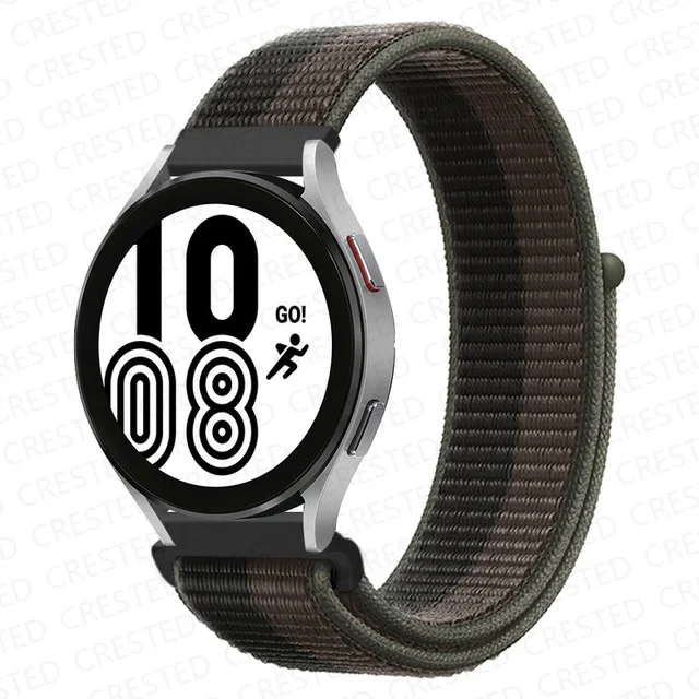 Nylon-Loop-Band für Samsung Galaxy Watch 6 4 7 Classic/5 Pro/Active 2/Gear S3 20 mm/22 mm Armband Huawei Watch GT 6 5 4 2e 3 Pro