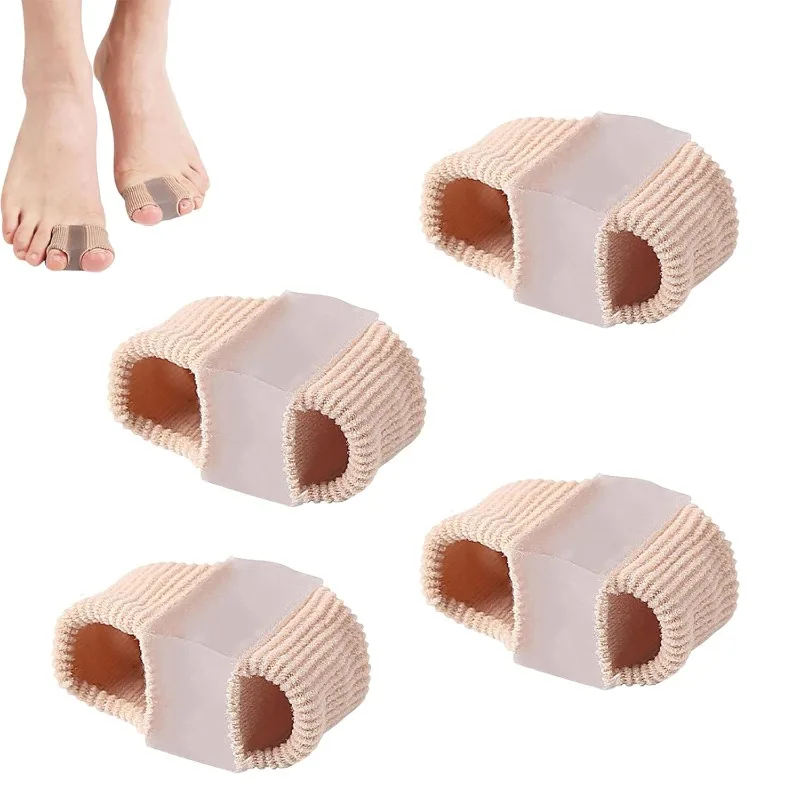 

Bunion Toe Separators for Overlapping Toes Gel Toe Spacers Bunion Corrector with 2 Loops for feet Hammer Toe Straightener