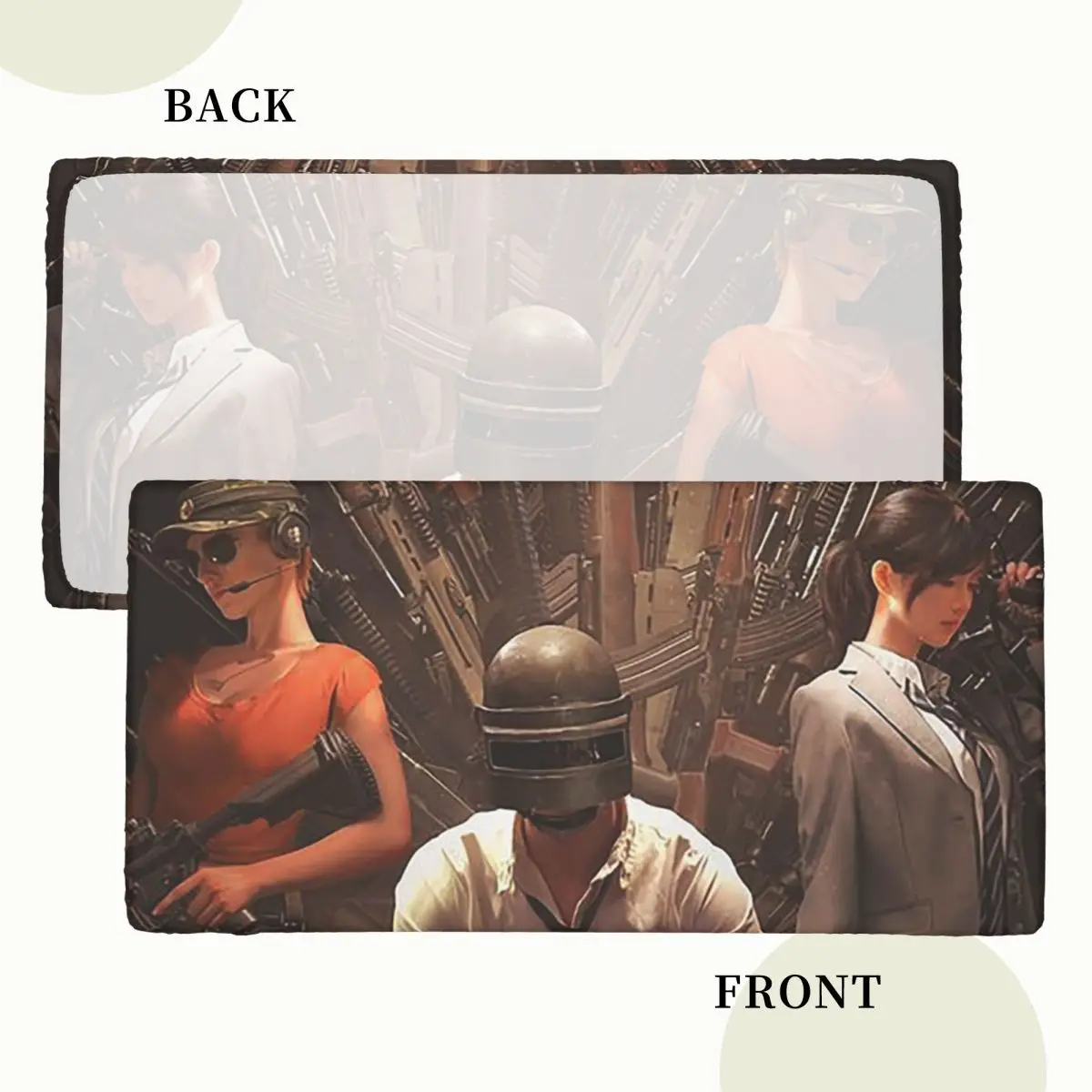 Pubg Battlegrounds Shooting Game Custom Rectangular Tablecloth Oilproof Table Cover for Festival Party Decorations Table Cloth