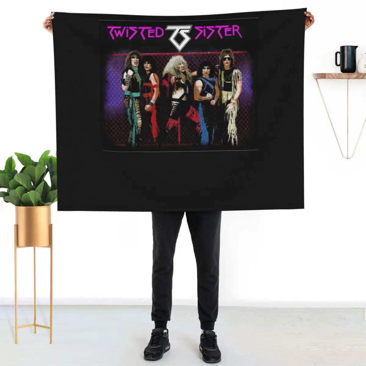 Heavy Metal Sister Throw Blanket Summer Beddings Thin For Sofa Thin bed plaid Soft Big Soft Beds Blankets