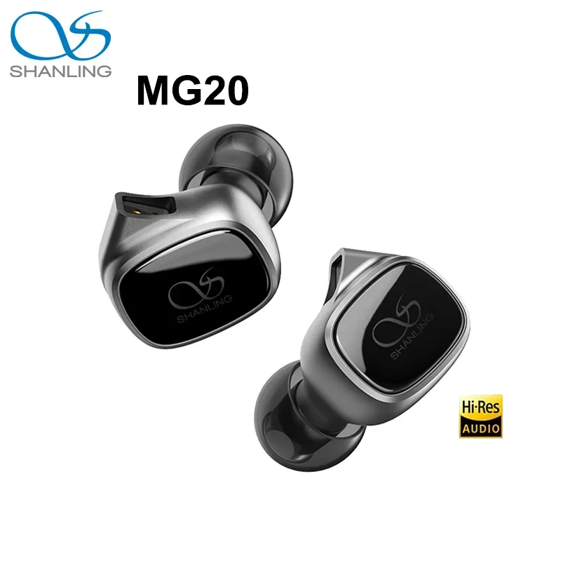 

SHANLING MG20 Wired Earphones Dynamic In-Ear Headphones HIFI Hi-Res Audio Wired Headphone In-Ear Earphone With 3.5mm Plug/Type C