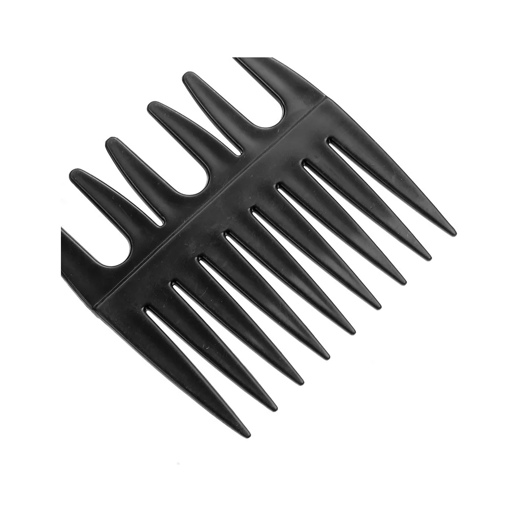 1 قطعة مشط الشعر واسعة الأسنان الاستخدام المشترك كبير الظهر رئيس الوجهين أمشاط الشعر هيكل السمكة تصفيف الشعر فرشاة تصفيف الشعر