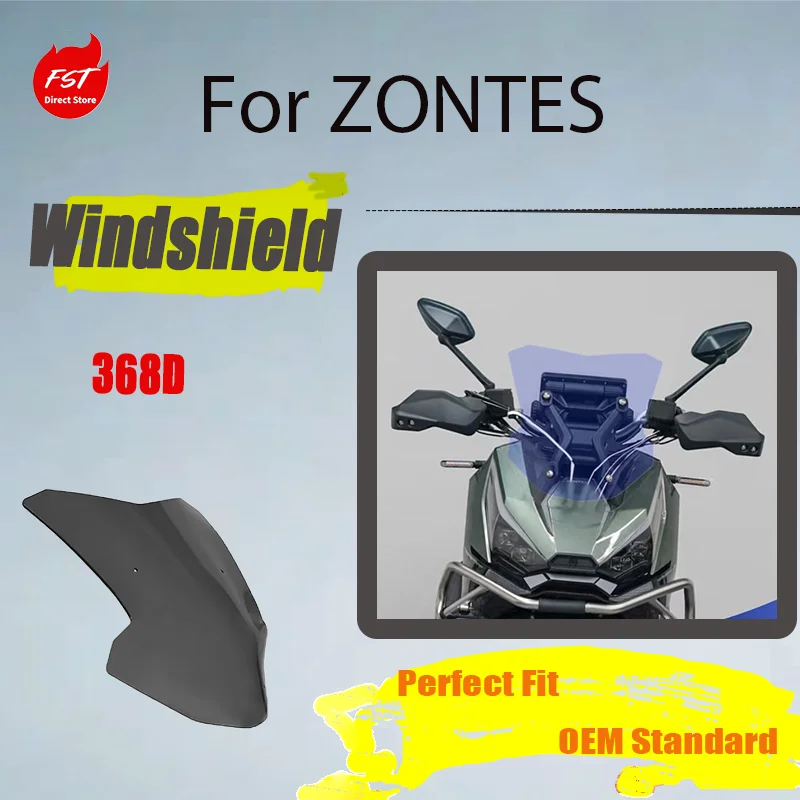 

Ветровое стекло в гоночном стиле для ZONTES 368G: аксессуар для мотоцикла, улучшающий впечатления от езды