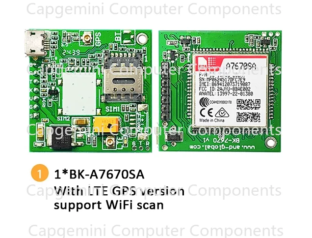 

1pcs For SIMCOM A7670SA LTE Cat 1 Module A7670