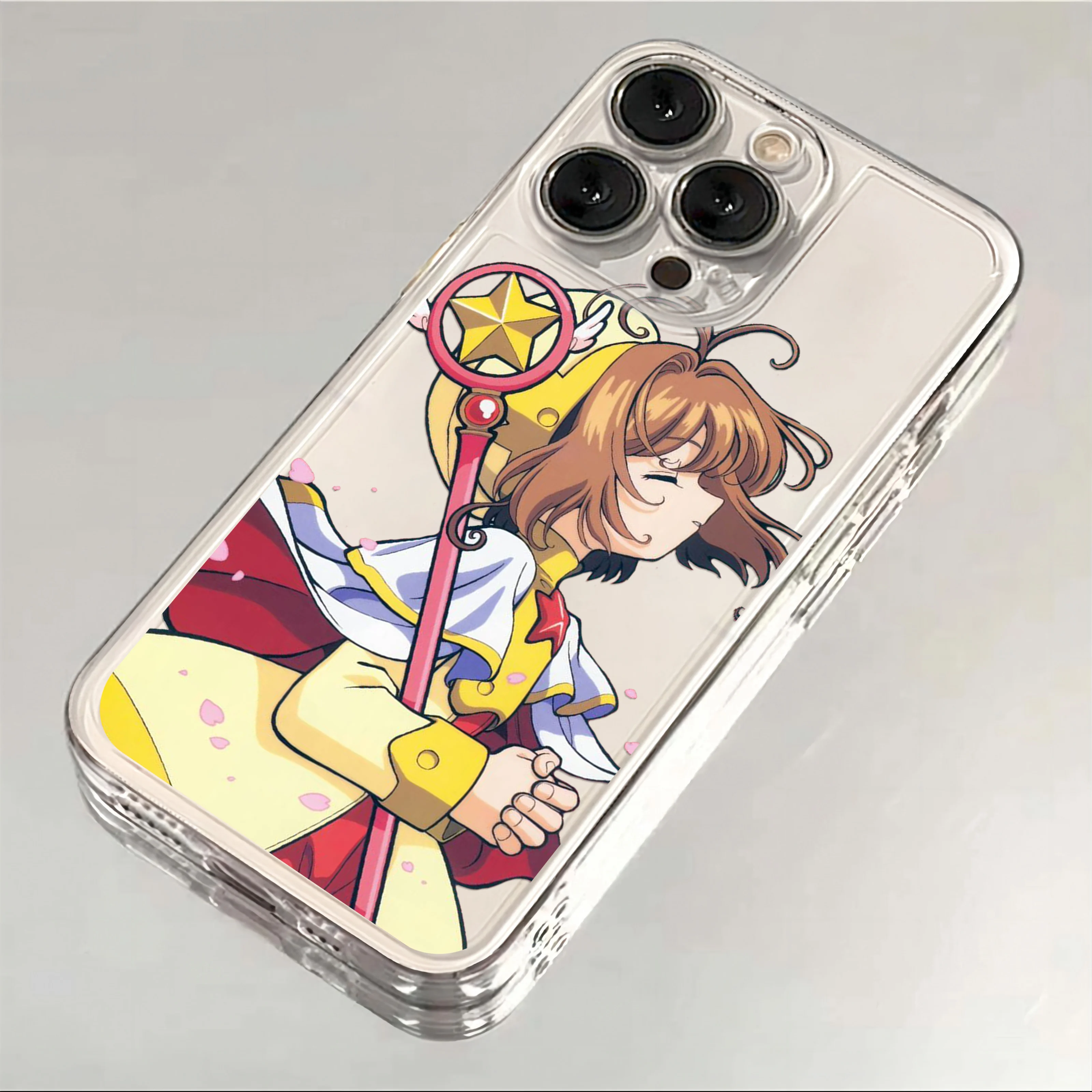 Cardcaptor Sakuras Anime Phone Case For Samsung S24 S23 S22 S21 S20 S10 FE Note20 Note10 Plus Ultra Lite 5G Clear Soft TPU Cover