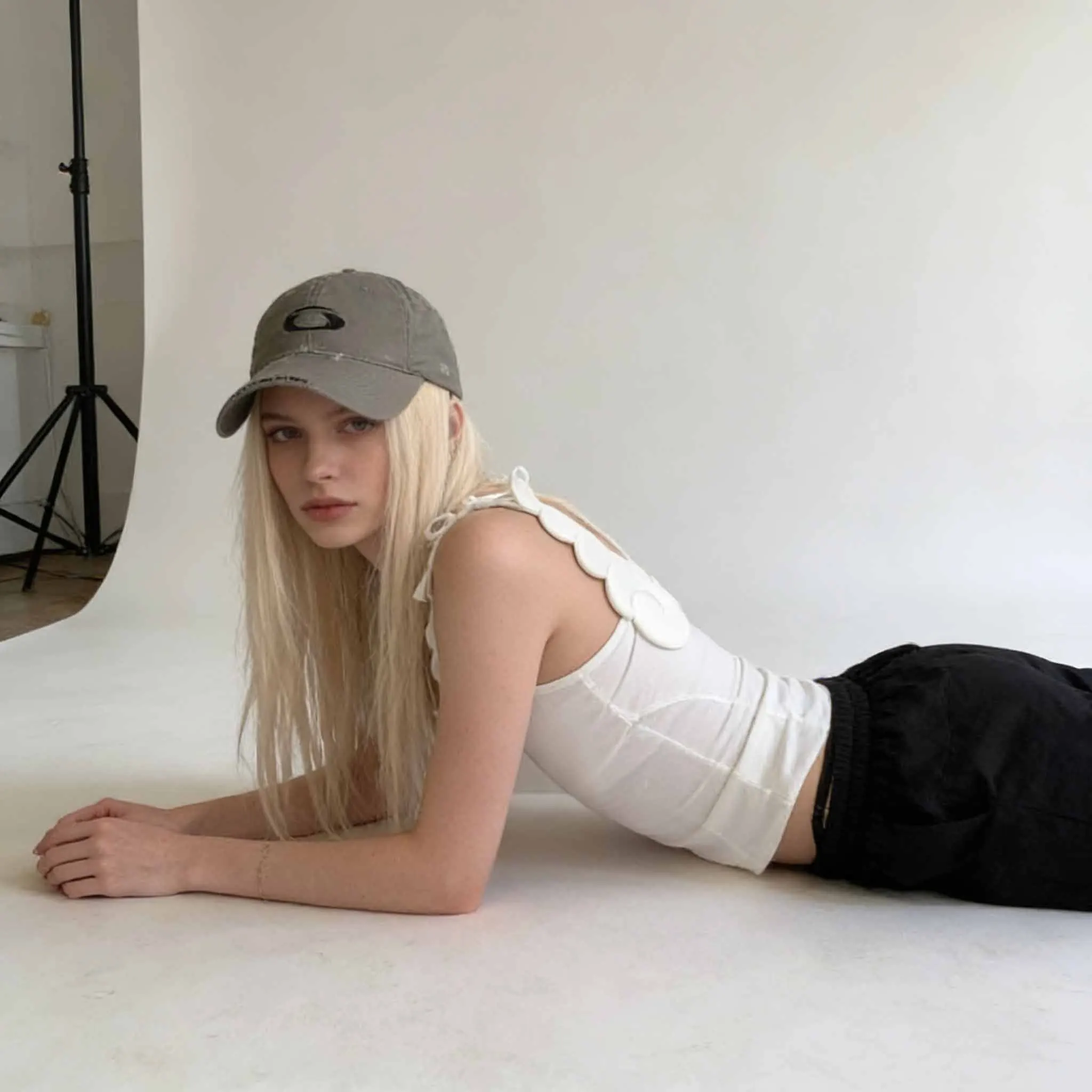 

Kawaii Angel Wing Cami Top Women's Slim Fit Ribbed Sleeveless Tank Top Y2K Aesthetic Sweet Streetwear Summer Casual Party Top