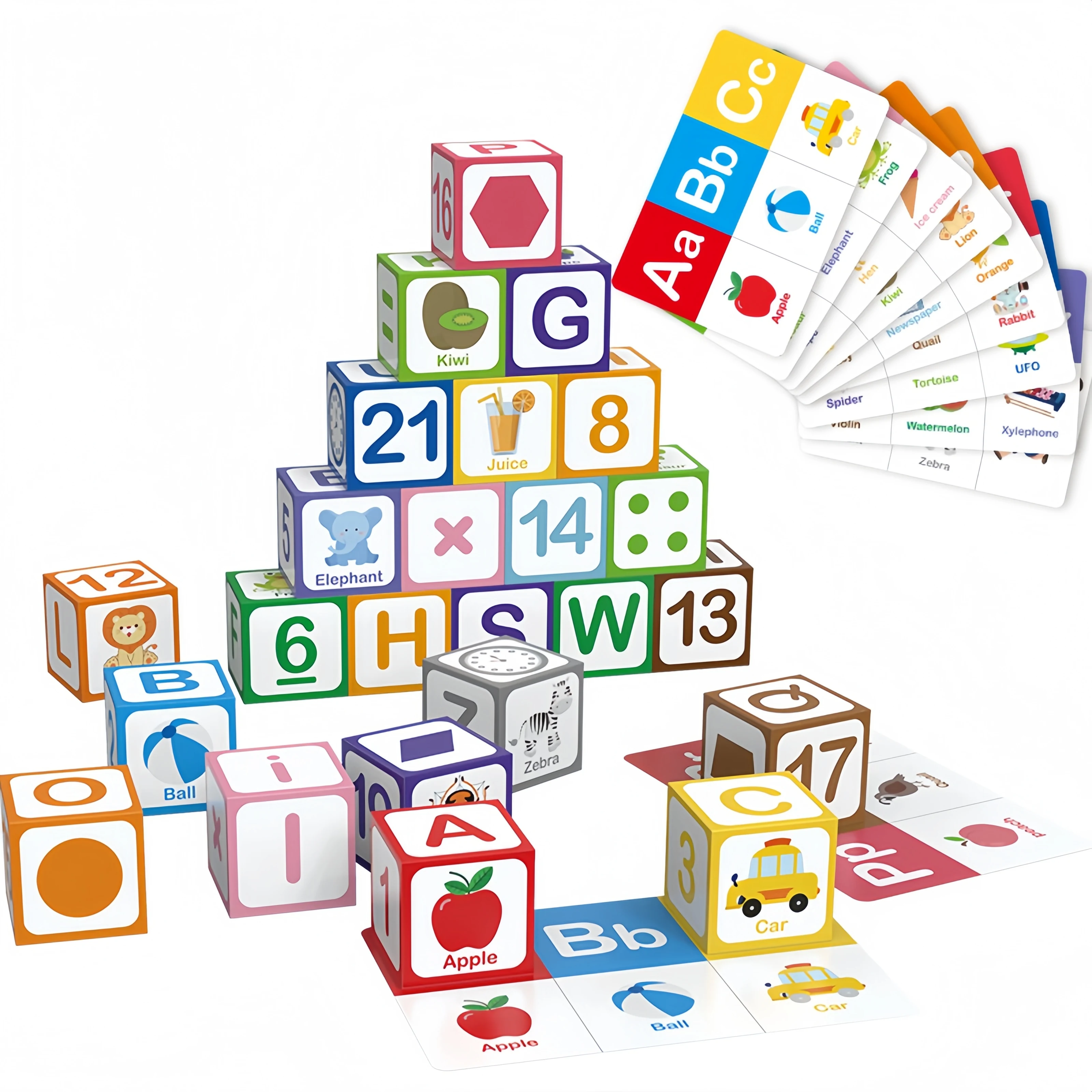 Blocos magnéticos para números de aprendizagem, letras, formas, jogo de construção e cubo de construção, montessoriSensoryToyGiftfor3-6yearOld