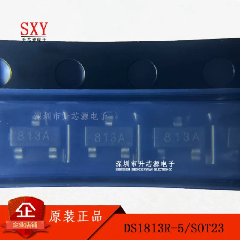 Original DS1813R-5+T&R DS1813R-5 silk screen 813A S0T-23 monitoring and reset chip