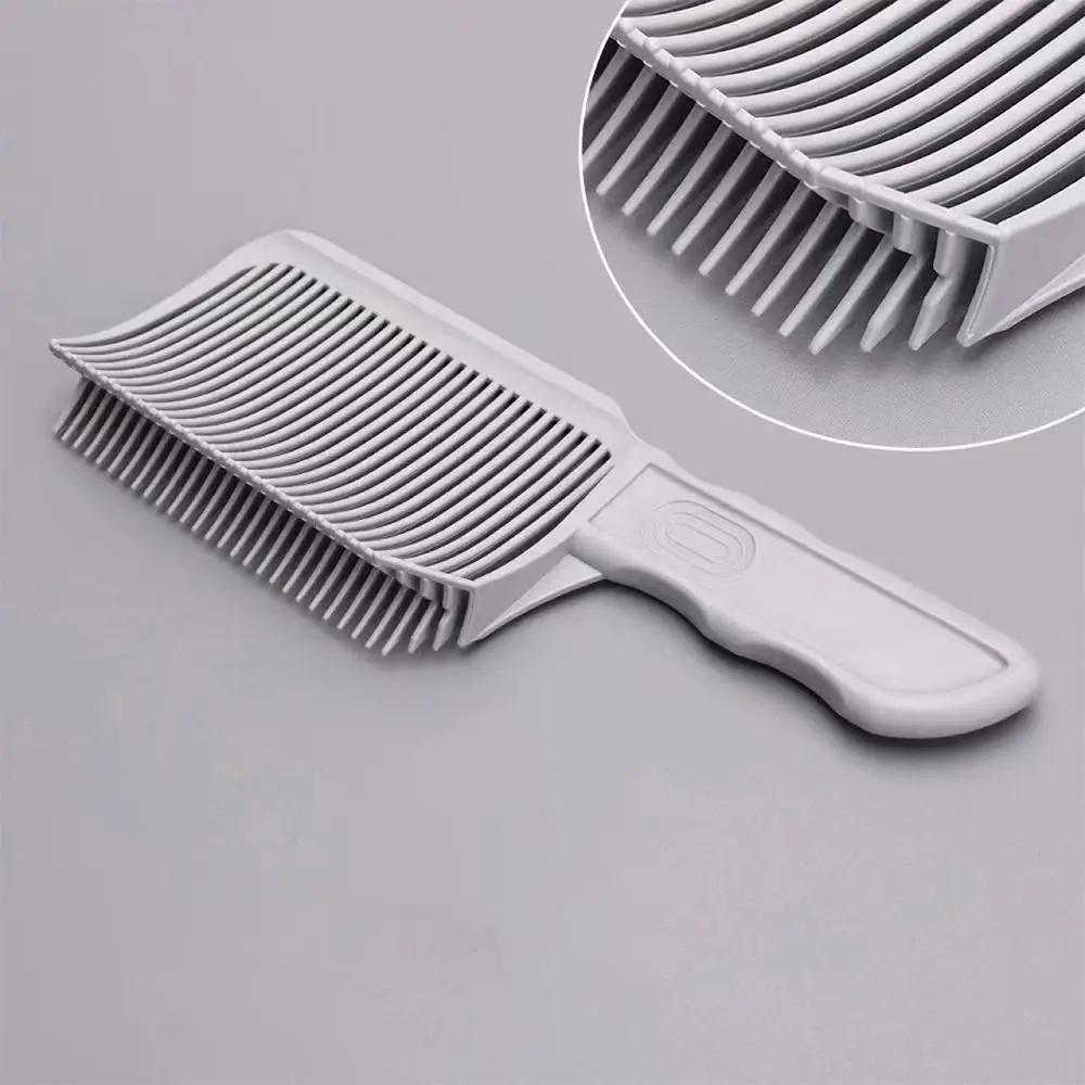 New ABS Hair Clipper Comb Hair Positioning Gradienter Design Flat Top Comb Barber Fade Combs Salon