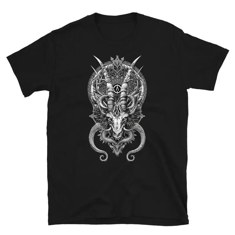 Maniacal Mordrak Occult Goat Of Mendes Esoteric Hermetic T Shirt