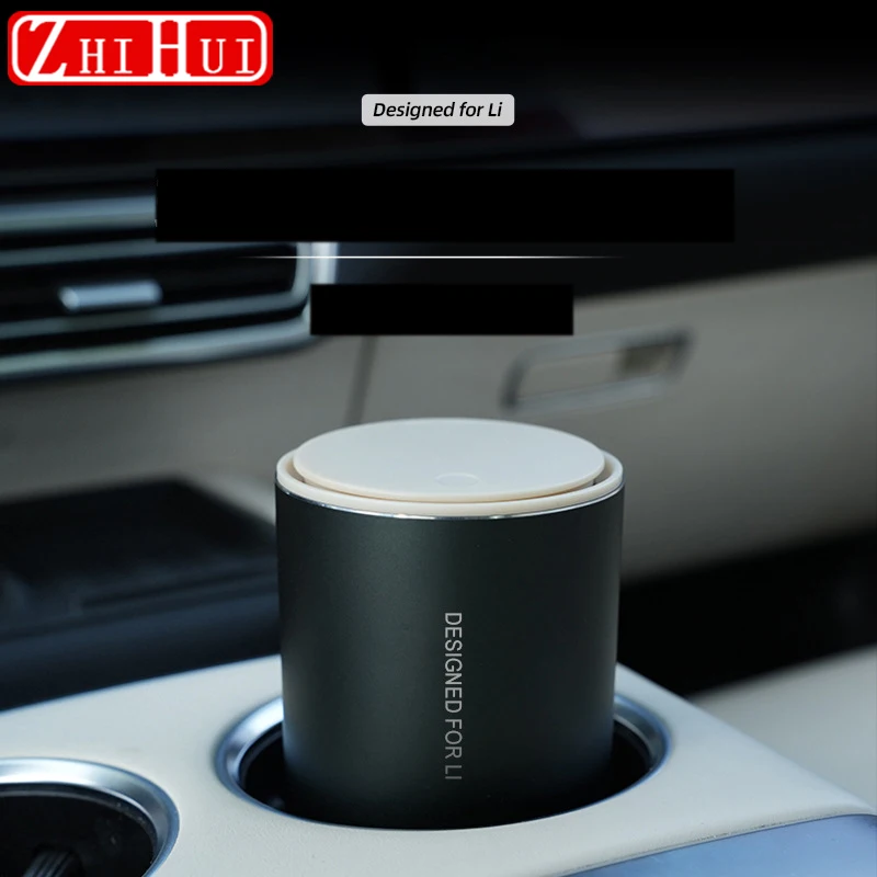 

For Lixiang L7 L8 L9 Car Styling Trash Can Interior Garbage Bag Mini Creative Multifunctional Storage Box Auto Accessories