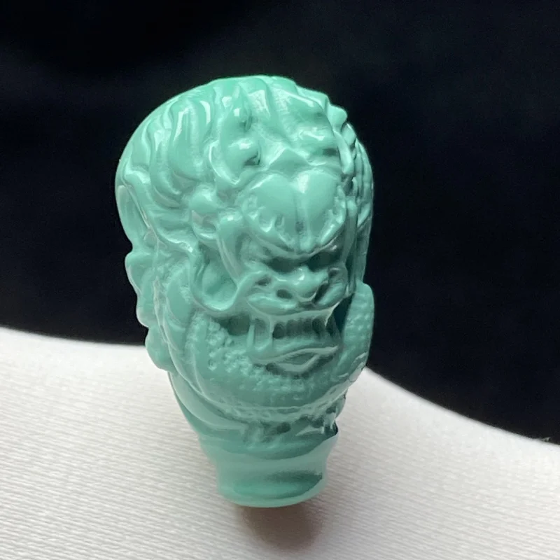 Shiyan High Porcelain Yajiaoshan Material Turquoise Three-way Bracelet Necklace Accessories