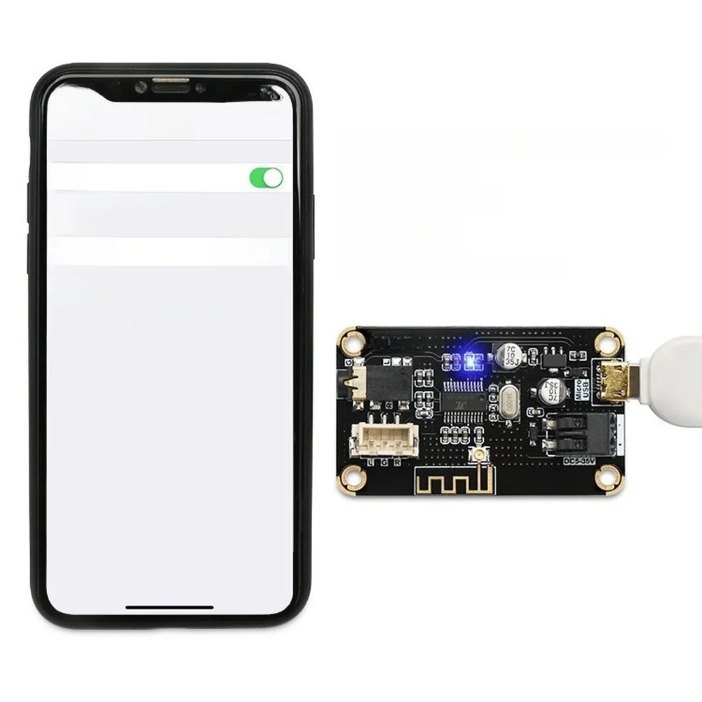 MP3 Wireless Decoder Board 42 DIY Audio Receiver Module For Car Speaker Sound 5.5*3.2*0.9cm DC5V-35V Decoding Board