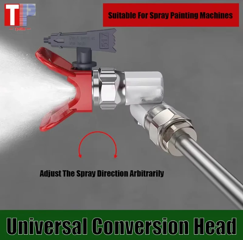 Tpaitlss  Adjustable Universal Joint High-Pressure Airless Spray Gun Spray Gun Accessories