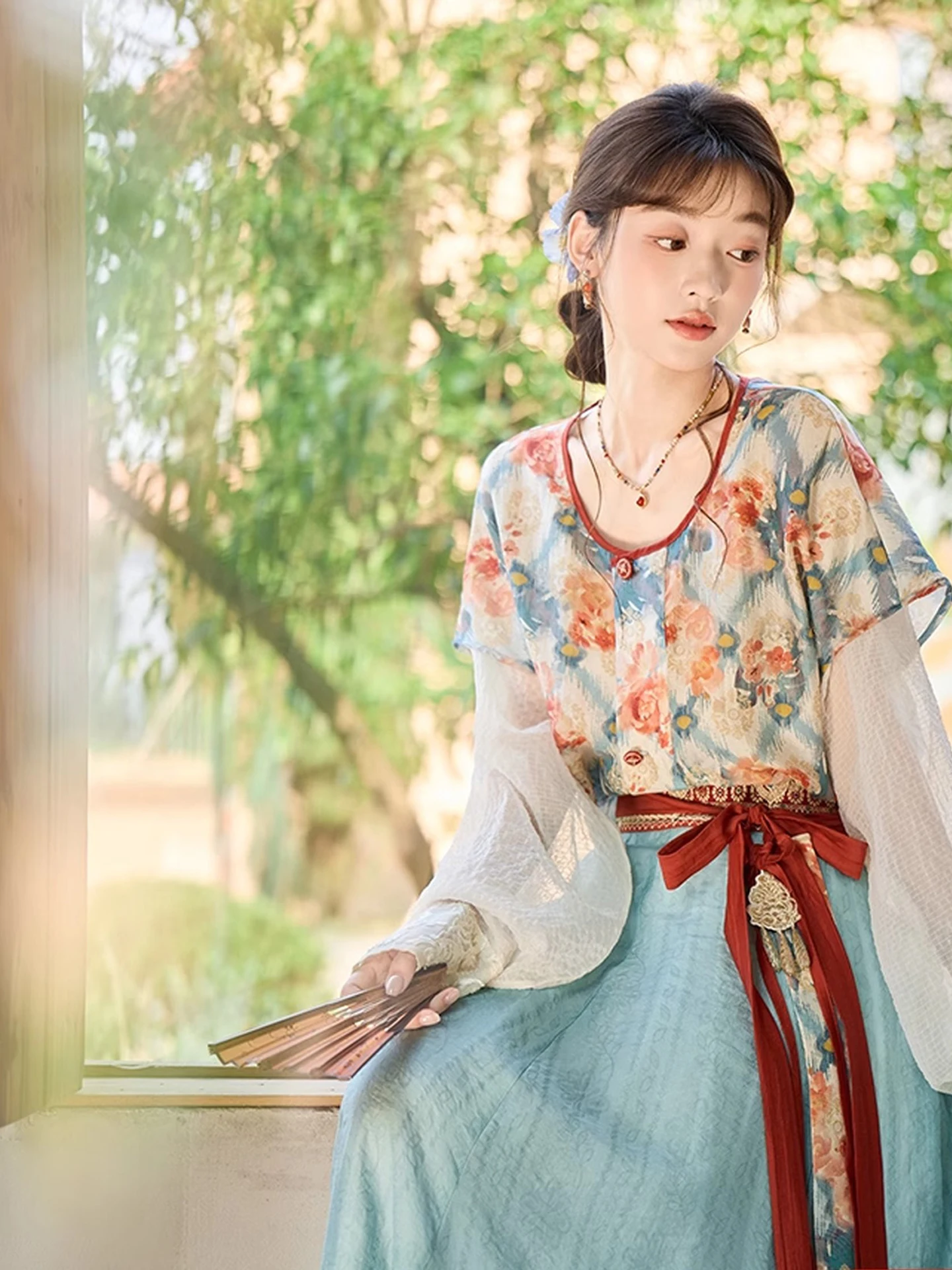 

Одежда Hanfu в китайском стиле, женская традиционная повседневная одежда, костюмы феи династии Тан, женское сценическое платье DQL11269