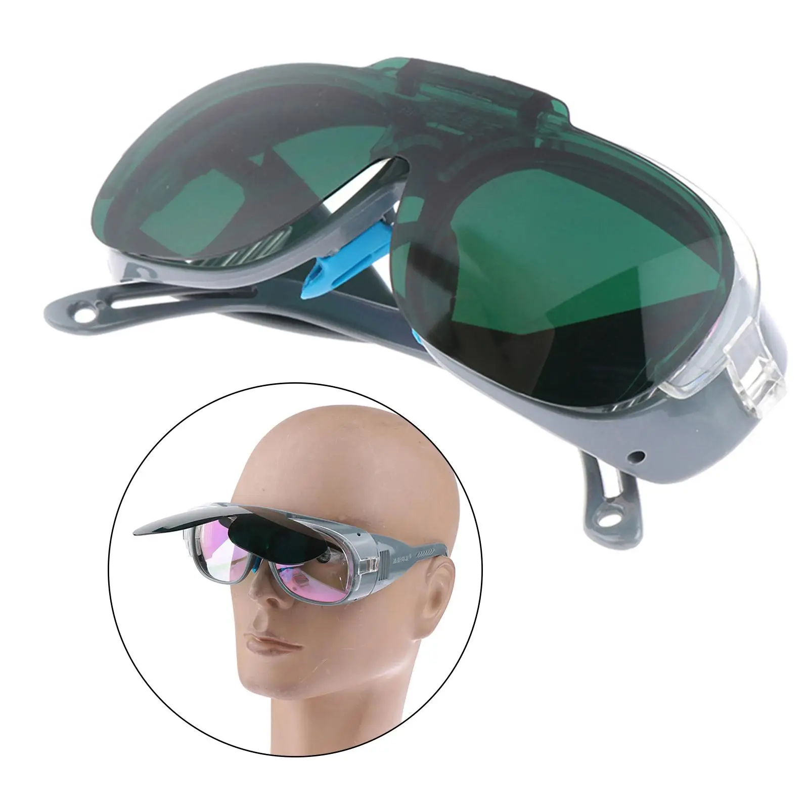 Welding Goggles Durable Anti Scratch Lightweight Protection Adjustable Safe Glasses Eye Goggles for Brazing Torching Soldering