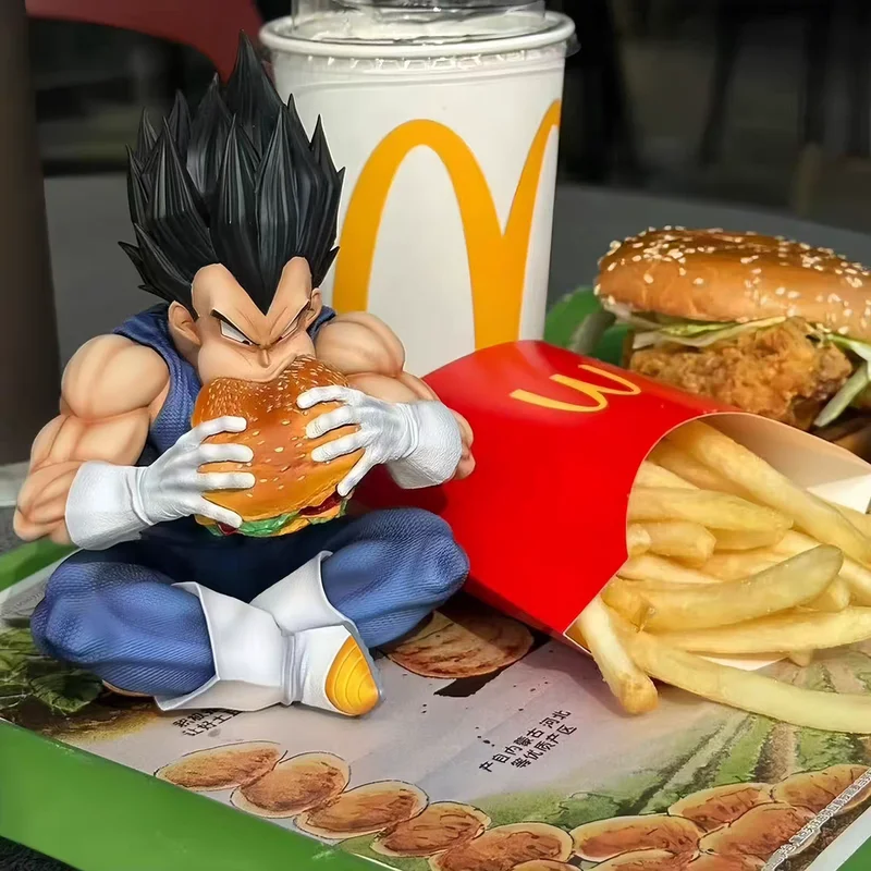 Dr Jt 095 Hamburger Vegeta Gk Saiyan Action Figure Pvc Full Painted Statue Collectible Trendy Toy Desk Decor Anime Fans Gift view 3