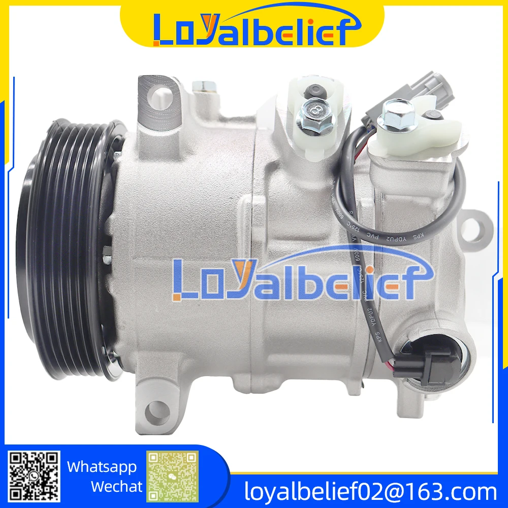 For 2009 10 11 12 13 14 15 Jeep Patriot Compass Dodge Caliber AC Compressor 6SEU16C 55111610AB RL111610AB 447150-0751 55111610AC