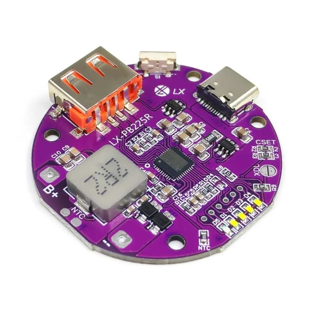 22.5W PD/QC Super Fast Charger Charging Power Bank Bi-directional Fast Charge Mobile Power Module Circuit Board