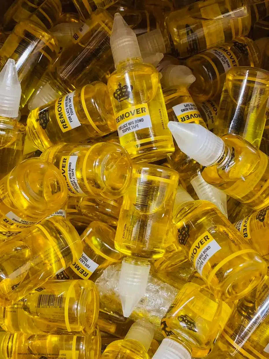 

10PCS 30ml Adhesive Glue Remover For Skin Tape Hair Extensions/Lace Wig Glue/Toupee/Tape Hair Extensions