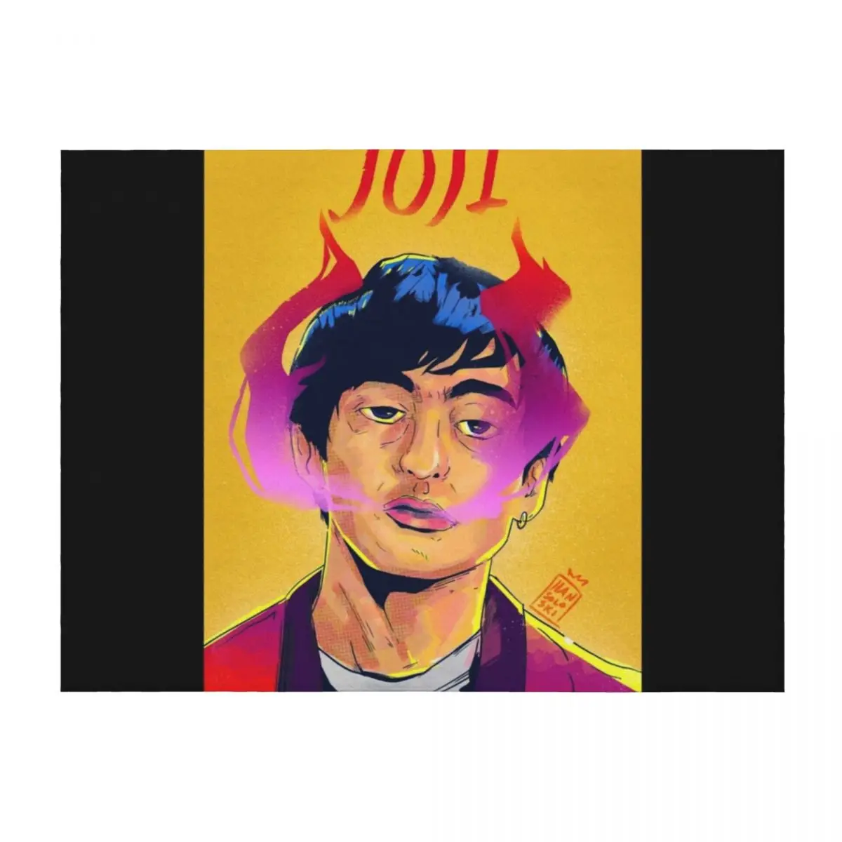 

Joji Is Spicy Throw Blanket Comforter Weighted for sofa Vintage Blankets
