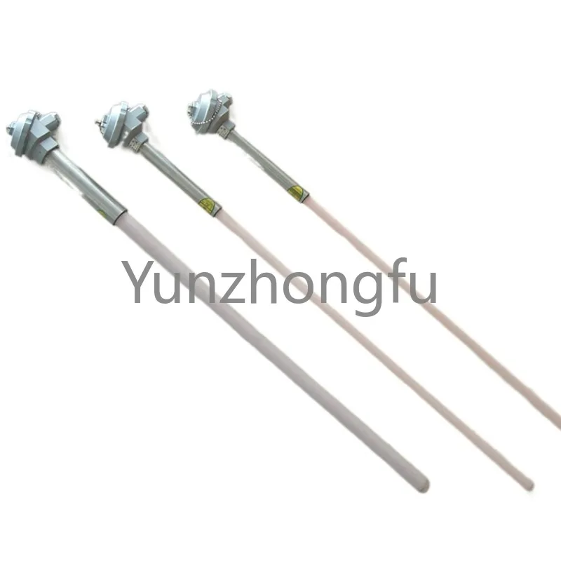 WRR-130/131 type B double platinum rhodium thermocouple. Pt-Rh 30-Pt-Rh 6 thermocouple.