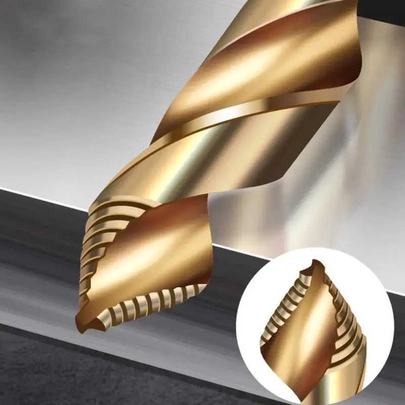 

R9UF 3-13 мм Кобальтовое сверло Twist Jobber Длина Сверло с круглым хвостовиком для закаленного металла Железо Пластик и