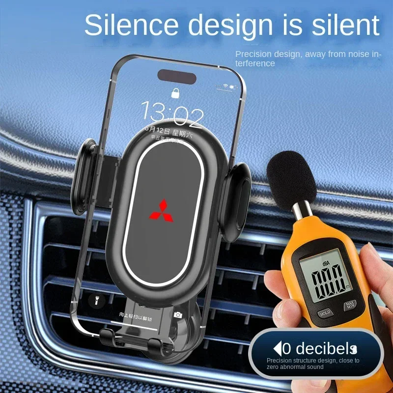 منفذ تكييف هواء للسيارة لميتسوبيشي باجيرو أوتلاندر مونتيرو لانسر تريتون ، قوس الملاحة للهاتف المحمول ، السيارات العامة