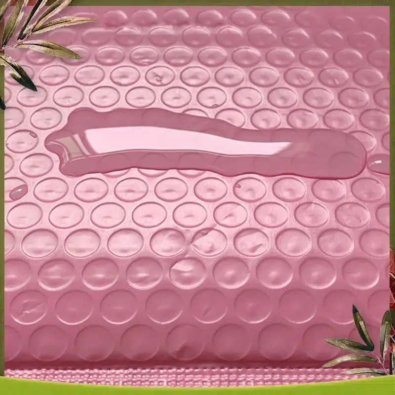 New-150PCS Foam Envelope Bags Self Seal Mailers Padded Envelopes With Bubble Mailing Bag Packages Bag Pink