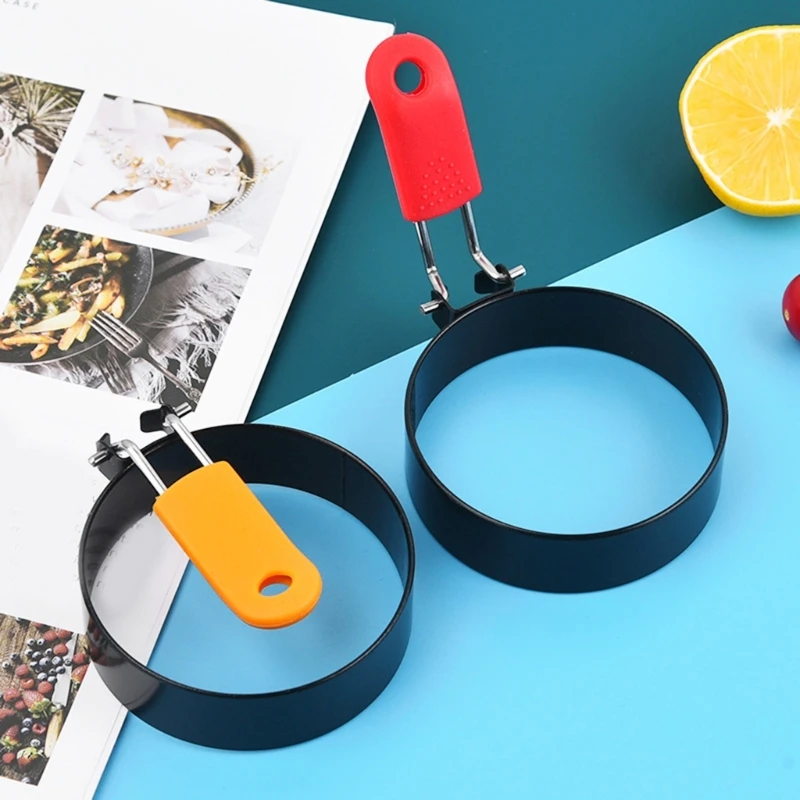 4PCS Stainless Steel Fried Egg Shaper Egg Mold DIY Breakfast Egg Pancake Rings Dropshipping