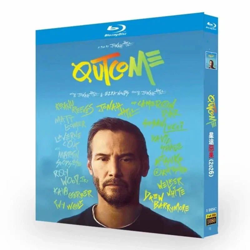 Film dramatique Outcome 2026 - Boîte simple Blu-ray et DVD
