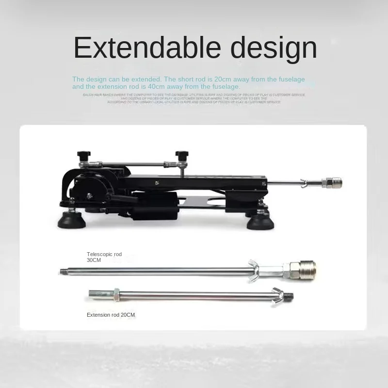 Adjustable 150mm Stroke DIY Reciprocator Multi-Variable Radio Frequency Remote Control Telescopic Reciprocating Linear Actuator