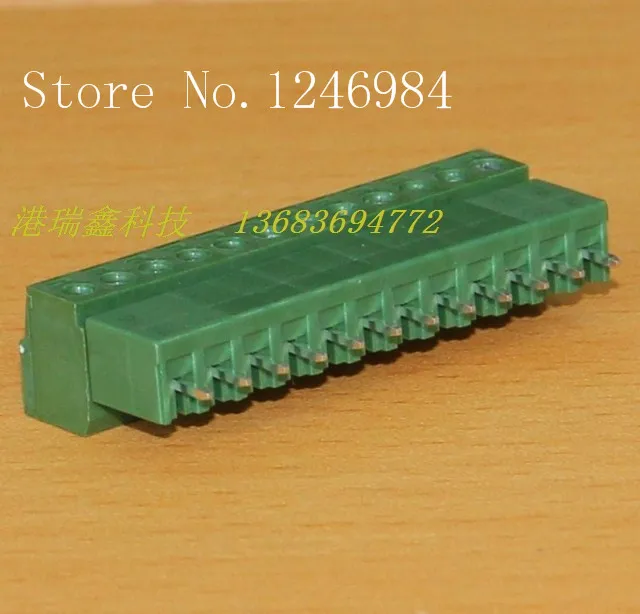 [SA]DECA Taiwan Progressive Alliance 3.81MM straight leg 12 green terminal blocks MC420 ME040--20pcs/lot
