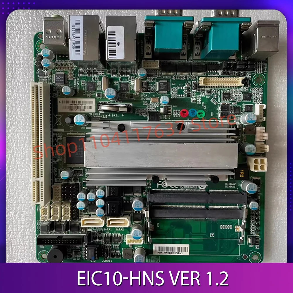 اللوحة الأم للكمبيوتر الصناعي EIC10-HNS VER 1.2 بطاقة الشبكة المزدوجة