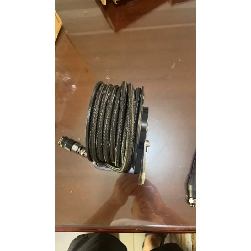 

7M Vehicle Air Pump Hose Reel Manual Retractable Storage Tool For Off-Road Tire Inflation Equipment