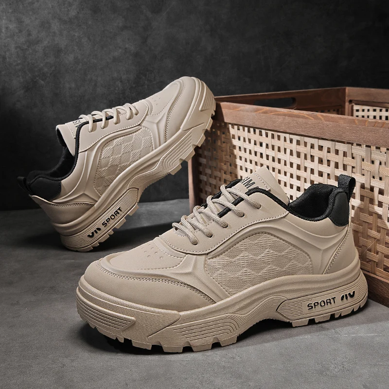 2095 Grote gele herenlaarzen Outdoor Waterafstotende coating Medium - Top Britse stijl Retro werklaarzen Winter Sneeuw Katoen Fas