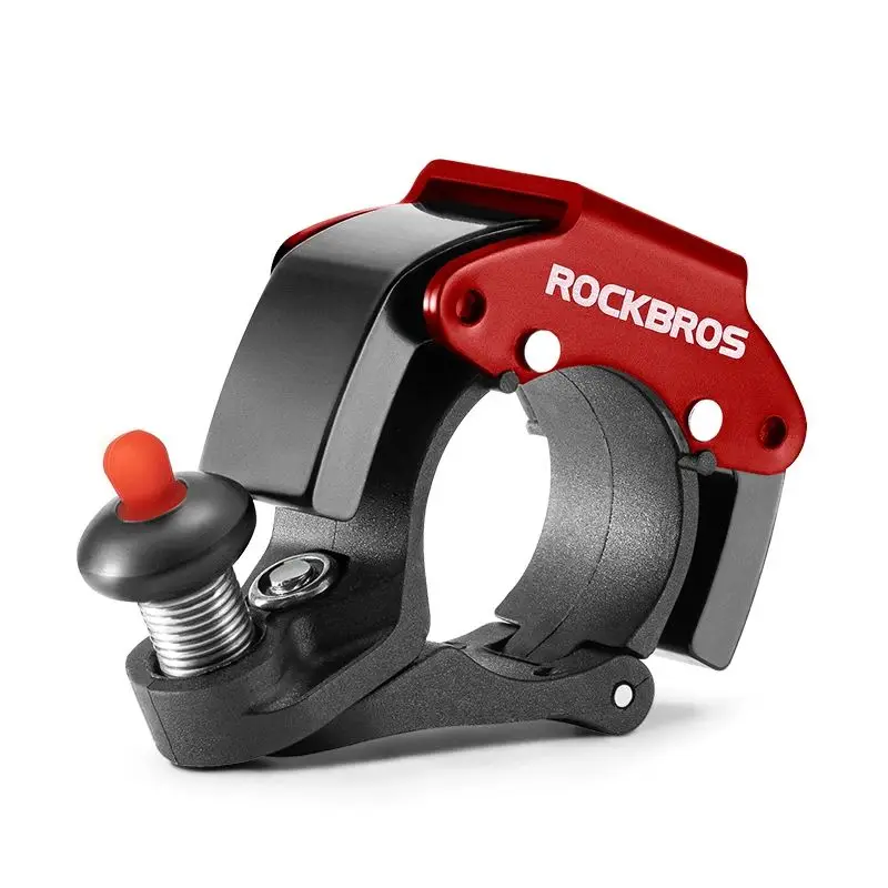 Rockbros Fietsbel Aluminiumlegering Hoorn Kleine Volume Draagbare Sound Alarm Voor Veiligheid Mtb Racefiets Ring Fiets Accessoires