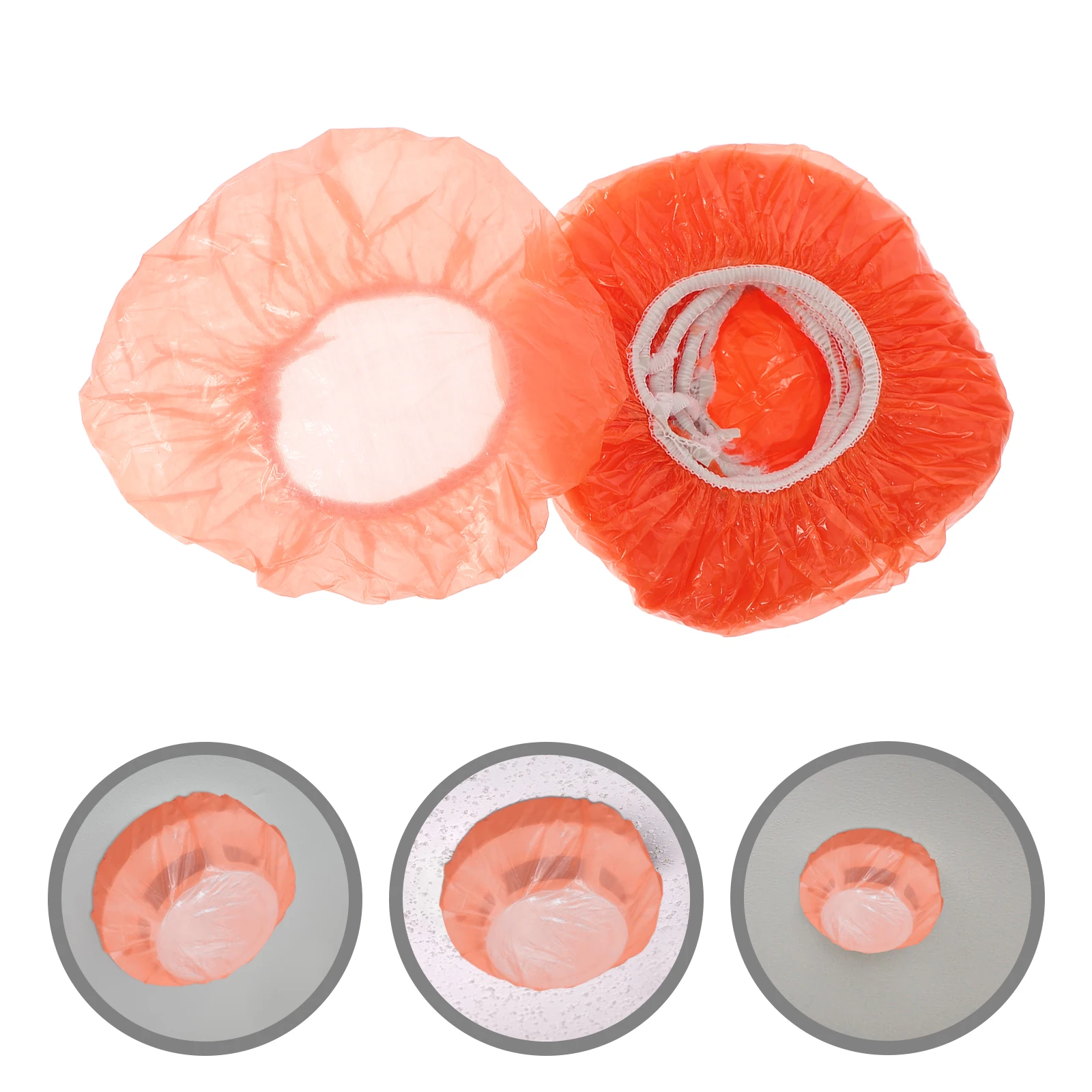 

100Pcs Smoke Covers Dust Covers Bright Color Detection Protector