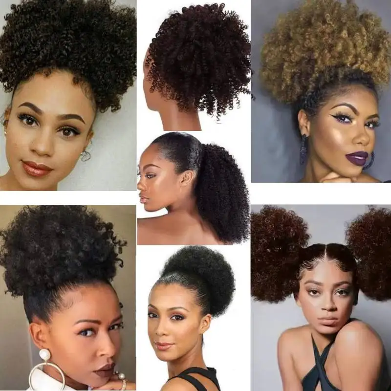 Rede de peruca bege preta para fazer coque afro puff rede de cabelo de alta qualidade para fazer rabo de cavalo com cordão elástico rede de cabelo africana
