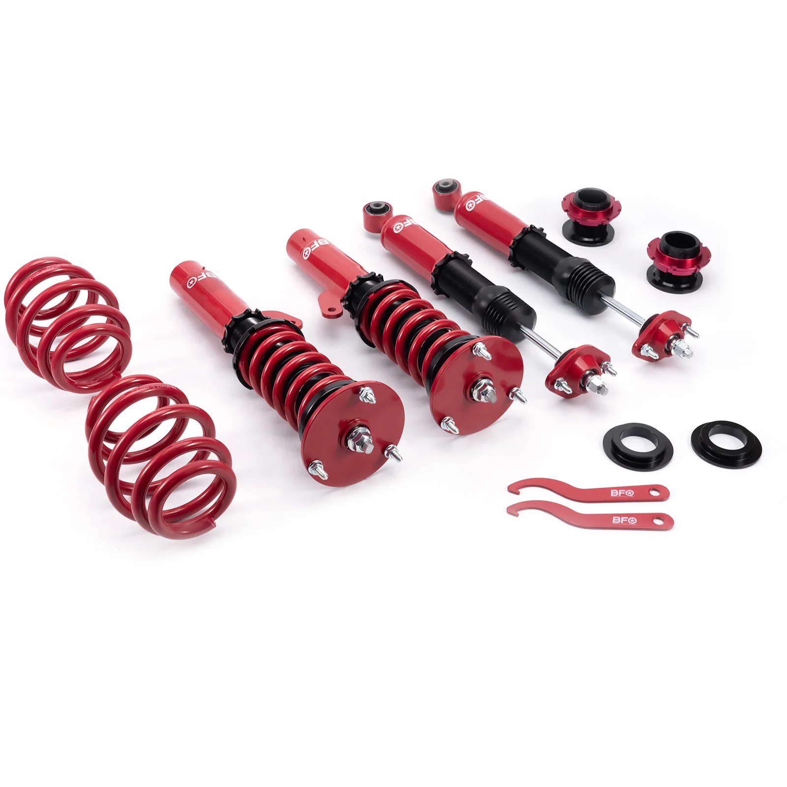 Coilovers Shocks Springs Kits For BMW E46 320i 325i 330i Adj Height 2001-2005