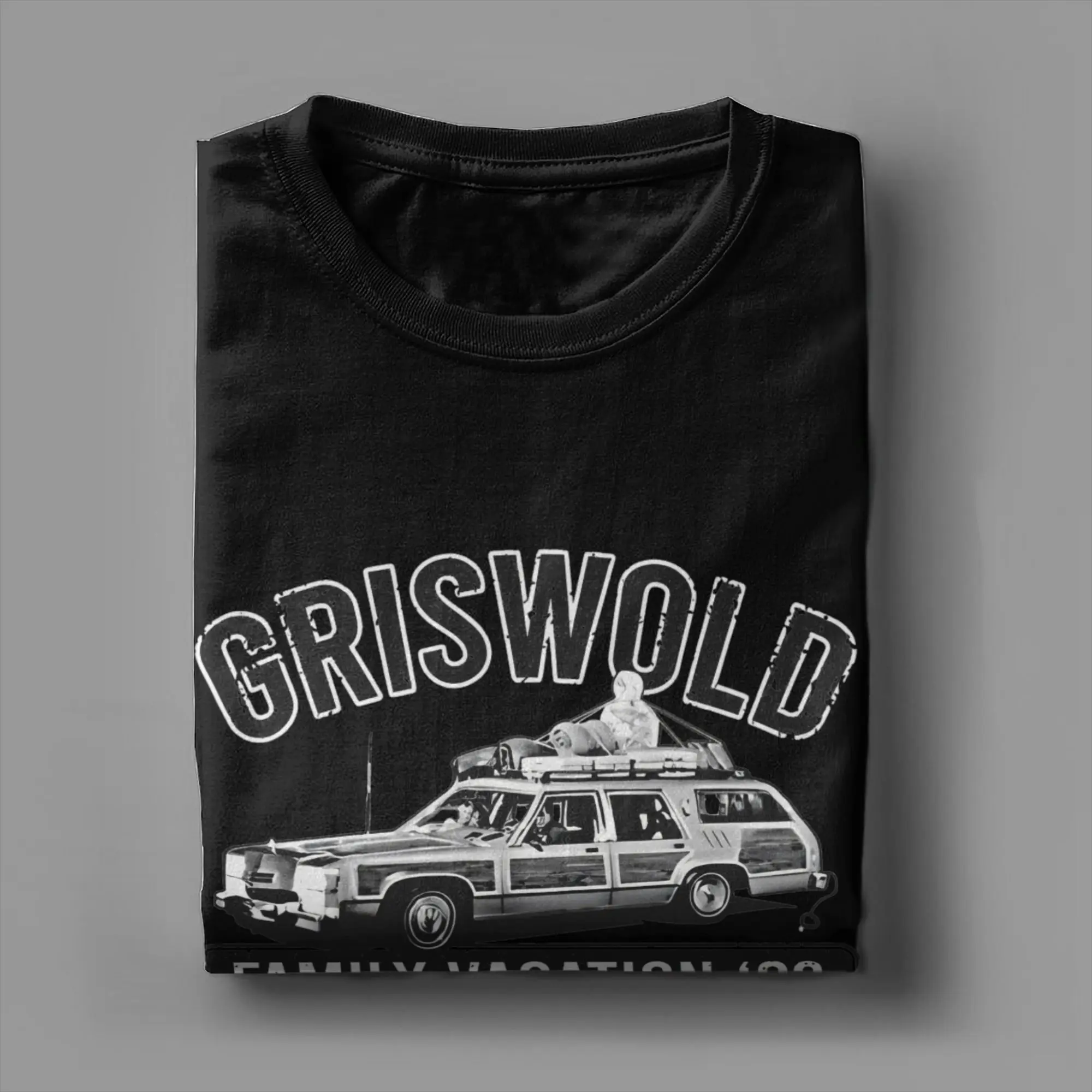 Griswold Family Vacation Tee Shirt for Men Women Graphic Print T Shirts Car 100% Cotton Clothing