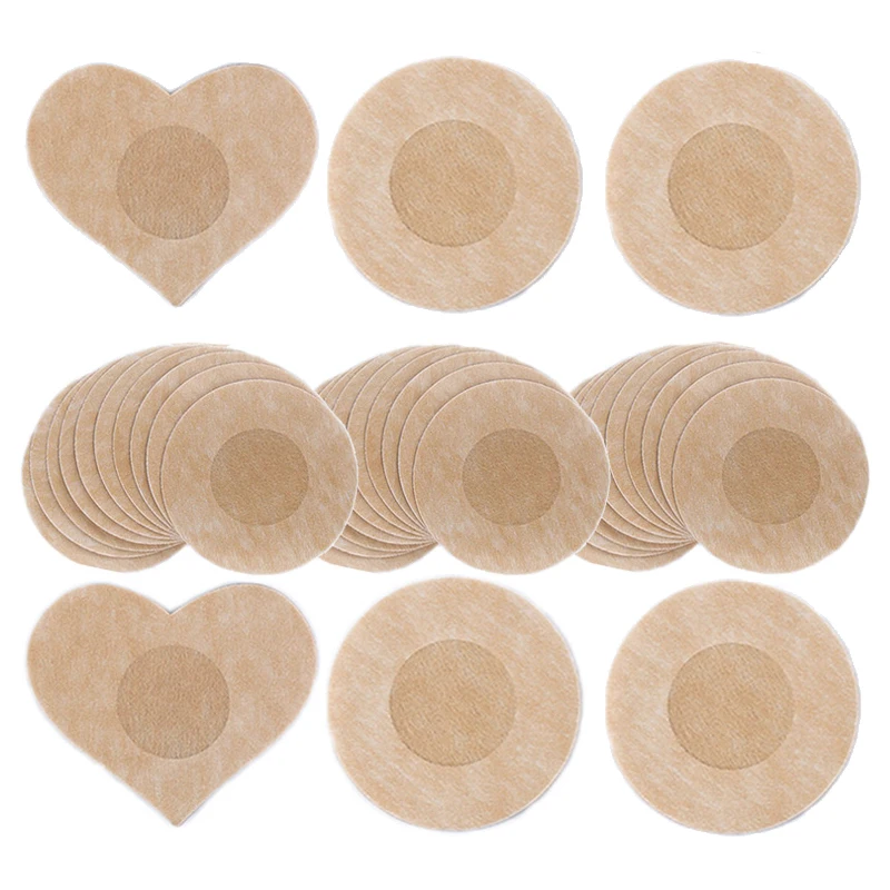 10/50PCS Tepel Pasteitjes Tepel Covers Vrouwen Zelfklevende Borst Bloemblaadjes Wegwerp Pads Vrouwelijke Stickers voor Tepels Op de Borst