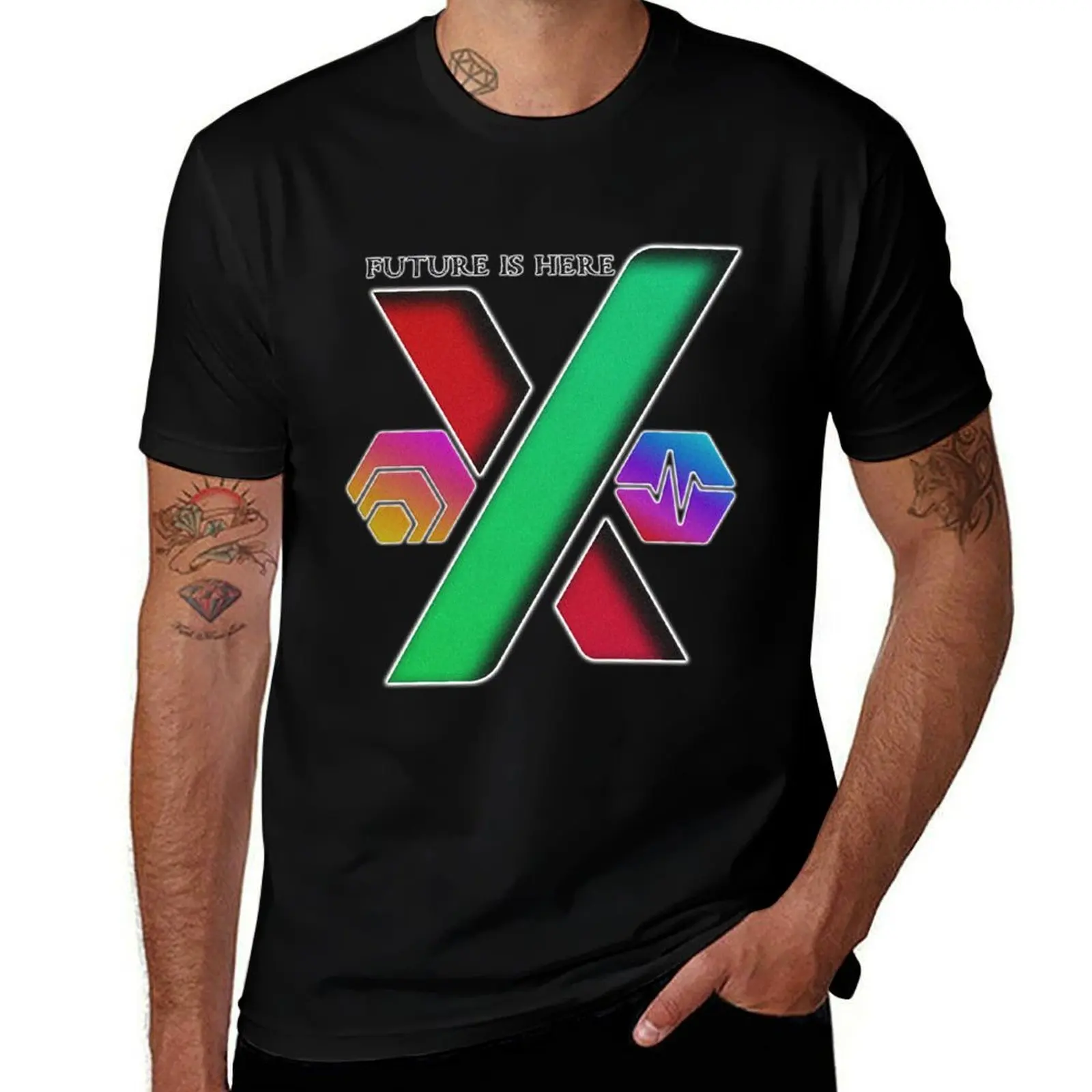 Copy of HEX PLS PLSX Pulse Chain T-Shirt t shirt man designer T-Shirt