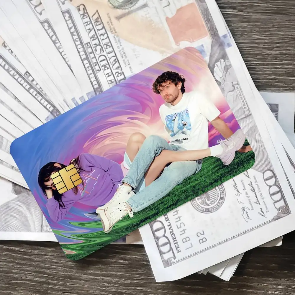 M-Magdalena B-Bay Imaginal القرص المشارك الائتمان الجلد غطاء بطاقة ملصقات 4 قطعة فيلم حافلة تمرير الجبهة الديكور البنك الخصم مقاوم للماء